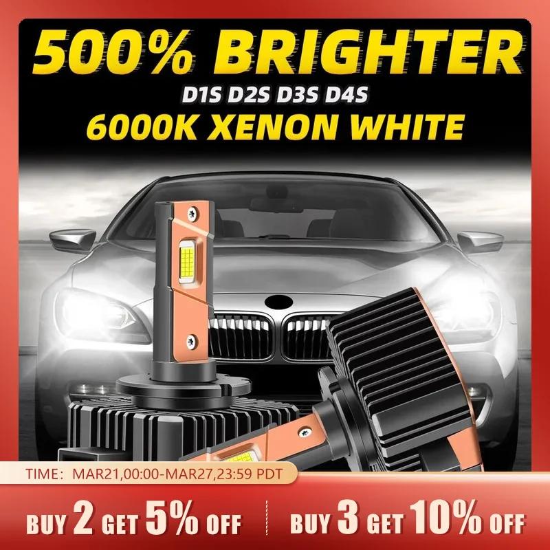 Roadsun D1S LED Ʈ , 6000K  ȭƮ, 500% , D4S D3S D2S LED ,  100%  ũ Ʈ ü